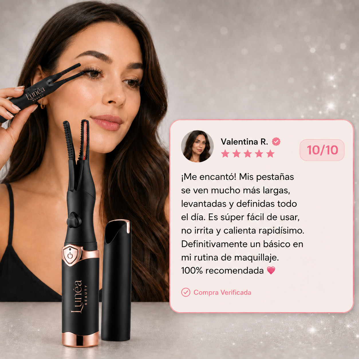 LuxeCurl - Rizador de pestañas electrico